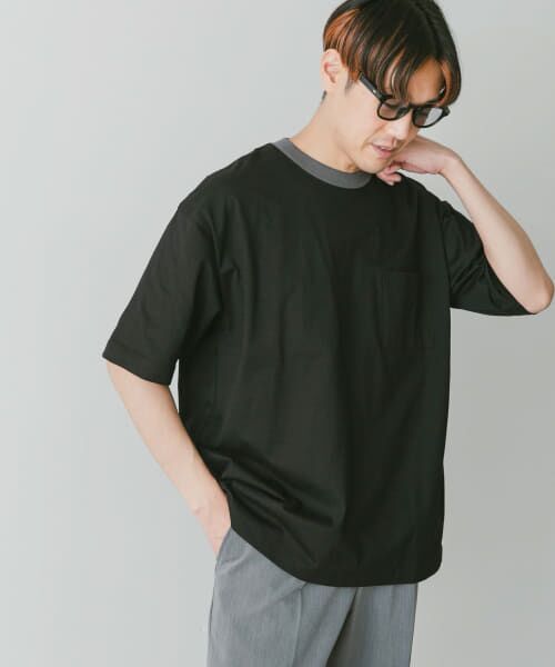 URBAN RESEARCH DOORS / アーバンリサーチ ドアーズ Tシャツ | リンガーポケットTシャツ | 詳細7