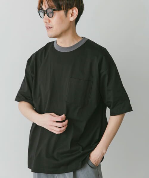 URBAN RESEARCH DOORS / アーバンリサーチ ドアーズ Tシャツ | リンガーポケットTシャツ | 詳細8