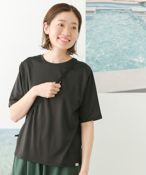 URBAN RESEARCH DOORS / アーバンリサーチ ドアーズ Tシャツ | add fabrics コンパクトTシャツ | 詳細10