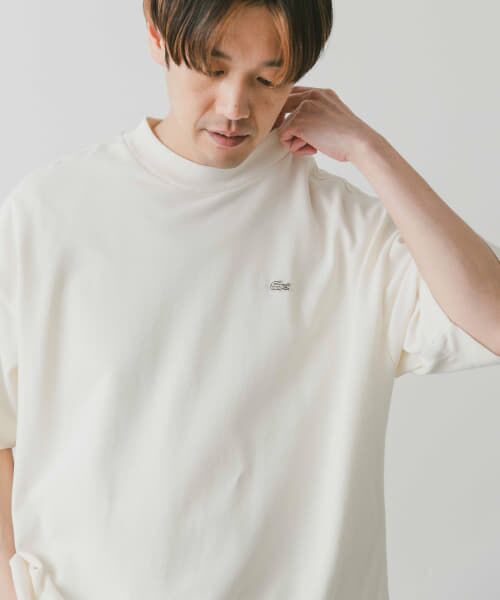 URBAN RESEARCH DOORS / アーバンリサーチ ドアーズ Tシャツ | 『別注』LACOSTE for DOORS　20th mossstitch mockT-shirts | 詳細1