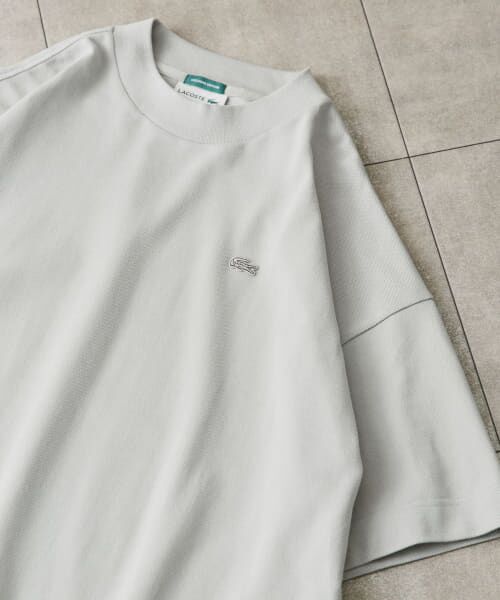 URBAN RESEARCH DOORS / アーバンリサーチ ドアーズ Tシャツ | 『別注』LACOSTE for DOORS　20th mossstitch mockT-shirts | 詳細15
