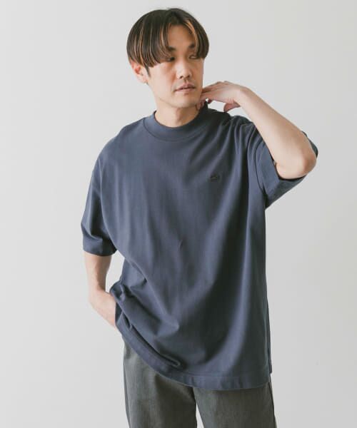 URBAN RESEARCH DOORS / アーバンリサーチ ドアーズ Tシャツ | 『別注』LACOSTE for DOORS　20th mossstitch mockT-shirts | 詳細17