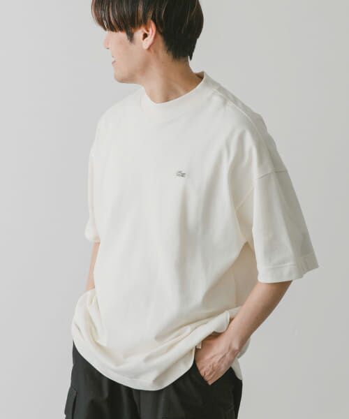 URBAN RESEARCH DOORS / アーバンリサーチ ドアーズ Tシャツ | 『別注』LACOSTE for DOORS　20th mossstitch mockT-shirts | 詳細2