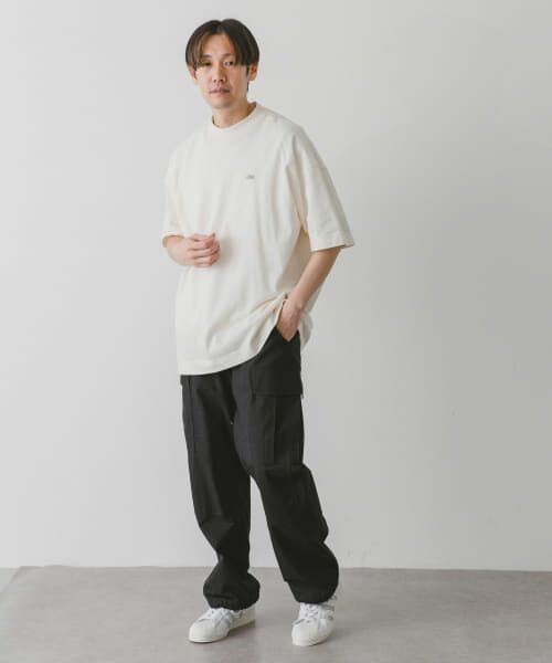 URBAN RESEARCH DOORS / アーバンリサーチ ドアーズ Tシャツ | 『別注』LACOSTE for DOORS　20th mossstitch mockT-shirts | 詳細3