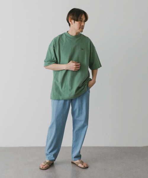 URBAN RESEARCH DOORS / アーバンリサーチ ドアーズ Tシャツ | 『別注』LACOSTE for DOORS　20th mossstitch mockT-shirts | 詳細9