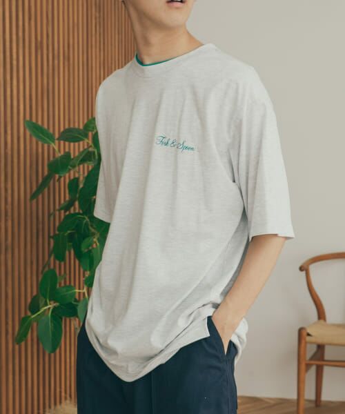 URBAN RESEARCH DOORS / アーバンリサーチ ドアーズ Tシャツ | FORK&SPOON　Double neck t-shirts | 詳細2