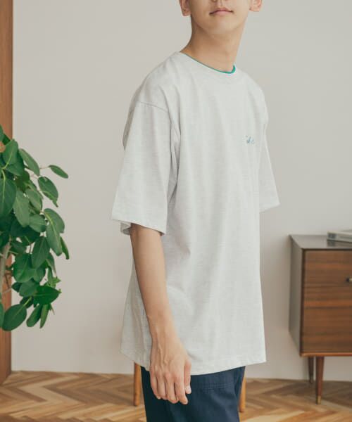 URBAN RESEARCH DOORS / アーバンリサーチ ドアーズ Tシャツ | FORK&SPOON　Double neck t-shirts | 詳細3