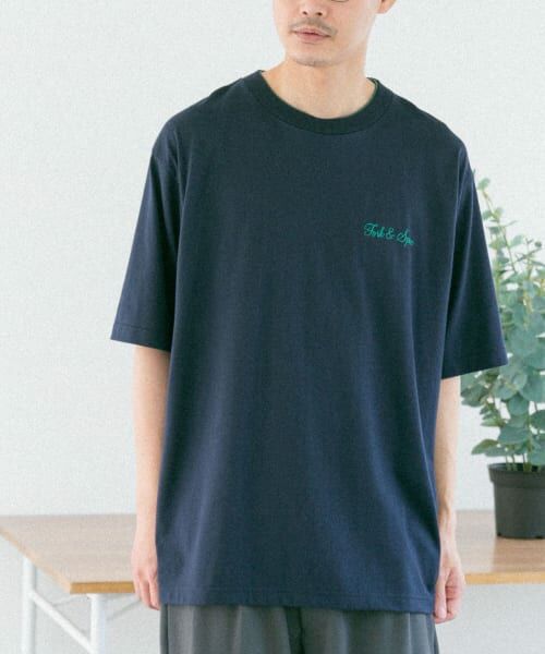 URBAN RESEARCH DOORS / アーバンリサーチ ドアーズ Tシャツ | FORK&SPOON　Double neck t-shirts | 詳細9