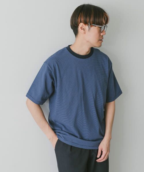 URBAN RESEARCH DOORS / アーバンリサーチ ドアーズ Tシャツ | ミジンボーダークルーネックショートスリーブタフTシャツ | 詳細19