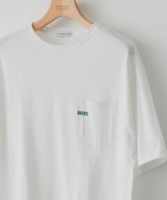 『ユニセックス』ワンポイント刺繍ポケットTシャツ