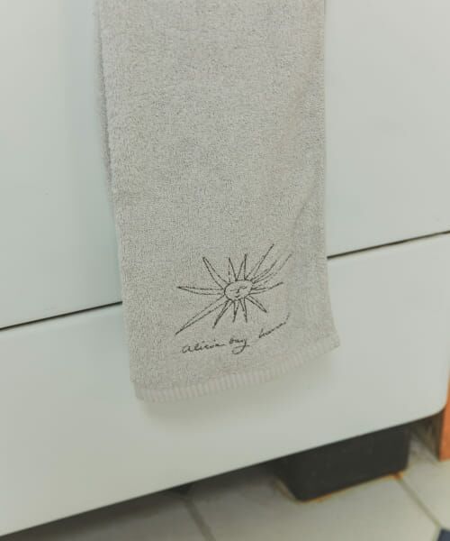 URBAN RESEARCH DOORS / アーバンリサーチ ドアーズ タオル | LIVING PRODUCTS　Face Towel gray | 詳細1