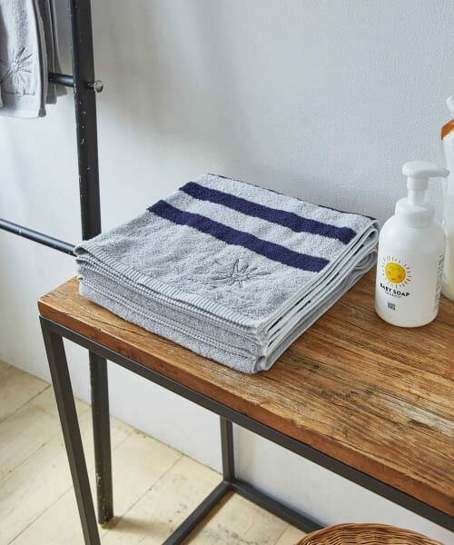 URBAN RESEARCH DOORS / アーバンリサーチ ドアーズ タオル | LIVING PRODUCTS　Bath Towel border | 詳細3