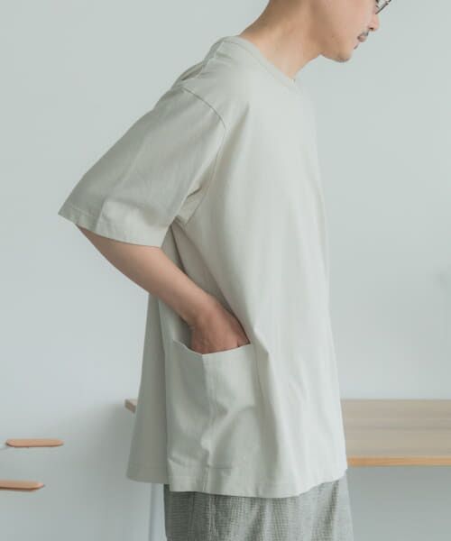 URBAN RESEARCH DOORS / アーバンリサーチ ドアーズ Tシャツ | FORK&SPOON　R Side Pocket T-shirts | 詳細10