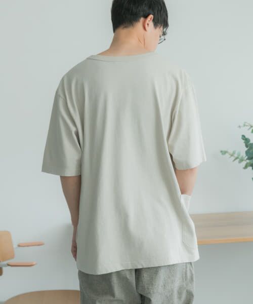 URBAN RESEARCH DOORS / アーバンリサーチ ドアーズ Tシャツ | FORK&SPOON　R Side Pocket T-shirts | 詳細11