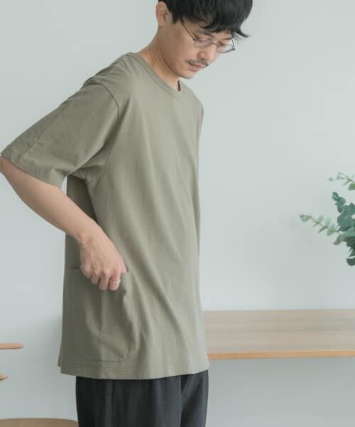 URBAN RESEARCH DOORS / アーバンリサーチ ドアーズ Tシャツ | FORK&SPOON　R Side Pocket T-shirts | 詳細21