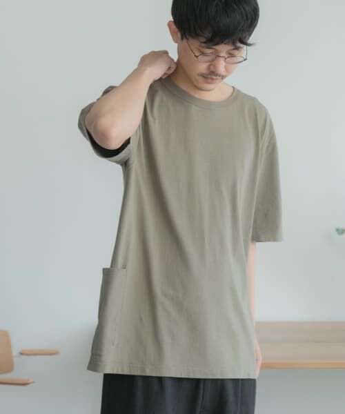 URBAN RESEARCH DOORS / アーバンリサーチ ドアーズ Tシャツ | FORK&SPOON　R Side Pocket T-shirts | 詳細23