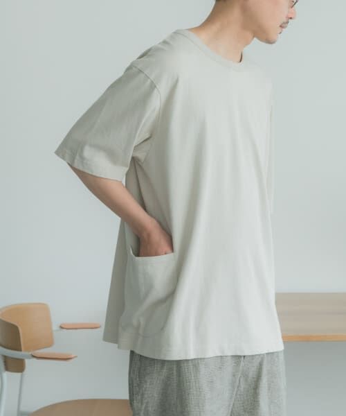 URBAN RESEARCH DOORS / アーバンリサーチ ドアーズ Tシャツ | FORK&SPOON　R Side Pocket T-shirts | 詳細8