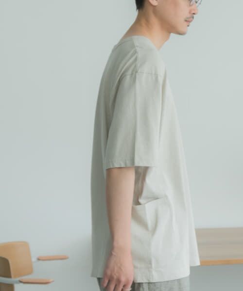 URBAN RESEARCH DOORS / アーバンリサーチ ドアーズ Tシャツ | FORK&SPOON　R Side Pocket T-shirts | 詳細9