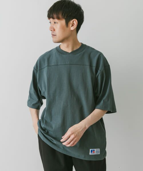 URBAN RESEARCH DOORS / アーバンリサーチ ドアーズ Tシャツ | 『別注』RUSSELL ATHLETIC×DOORS　FOOTBALL H/S T-SHIRTS | 詳細10