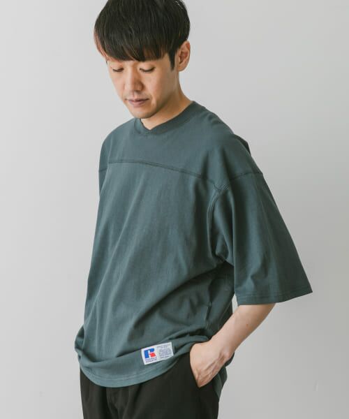 URBAN RESEARCH DOORS / アーバンリサーチ ドアーズ Tシャツ | 『別注』RUSSELL ATHLETIC×DOORS　FOOTBALL H/S T-SHIRTS | 詳細12