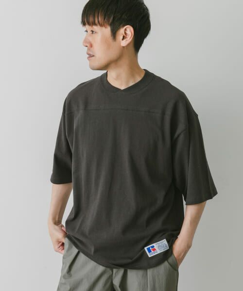 URBAN RESEARCH DOORS / アーバンリサーチ ドアーズ Tシャツ | 『別注』RUSSELL ATHLETIC×DOORS　FOOTBALL H/S T-SHIRTS | 詳細20