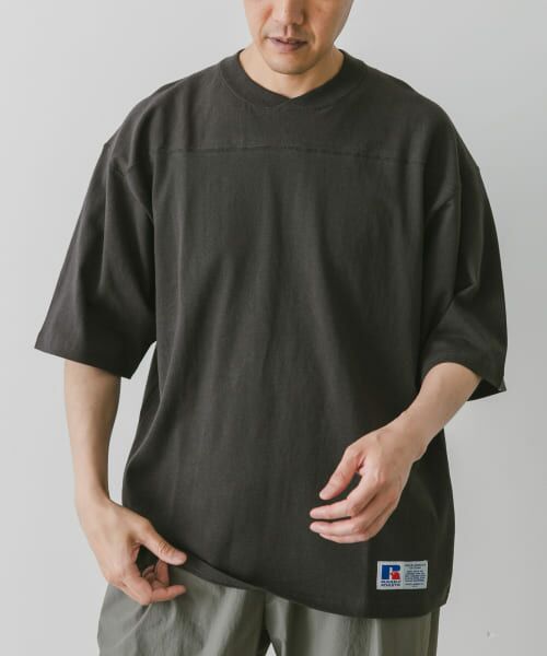 URBAN RESEARCH DOORS / アーバンリサーチ ドアーズ Tシャツ | 『別注』RUSSELL ATHLETIC×DOORS　FOOTBALL H/S T-SHIRTS | 詳細23