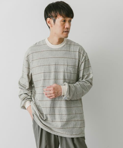 URBAN RESEARCH DOORS / アーバンリサーチ ドアーズ Tシャツ | 『別注』ENDS and MEANS×DOORS　20th Pocket L/S T-shirts | 詳細14