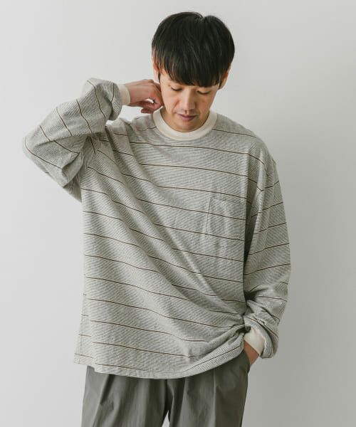 URBAN RESEARCH DOORS / アーバンリサーチ ドアーズ Tシャツ | 『別注』ENDS and MEANS×DOORS　20th Pocket L/S T-shirts | 詳細15