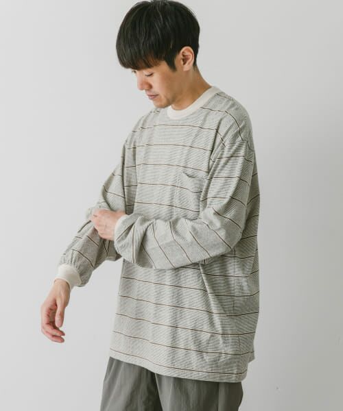 URBAN RESEARCH DOORS / アーバンリサーチ ドアーズ Tシャツ | 『別注』ENDS and MEANS×DOORS　20th Pocket L/S T-shirts | 詳細16