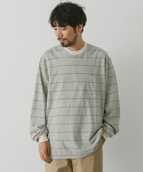 URBAN RESEARCH DOORS / アーバンリサーチ ドアーズ Tシャツ | 『別注』ENDS and MEANS×DOORS　20th Pocket L/S T-shirts | 詳細20