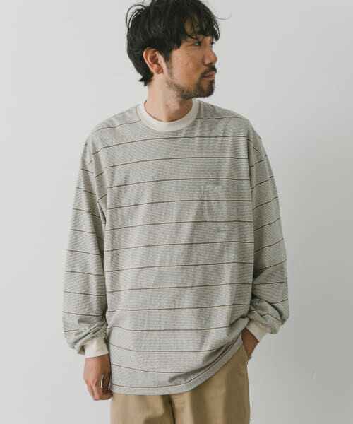 URBAN RESEARCH DOORS / アーバンリサーチ ドアーズ Tシャツ | 『別注』ENDS and MEANS×DOORS　20th Pocket L/S T-shirts | 詳細21