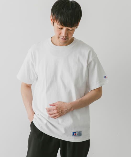 URBAN RESEARCH DOORS / アーバンリサーチ ドアーズ Tシャツ | 『別注』RUSSELL ATHLETIC×DOORS　USA Cotton Basic Tee | 詳細1