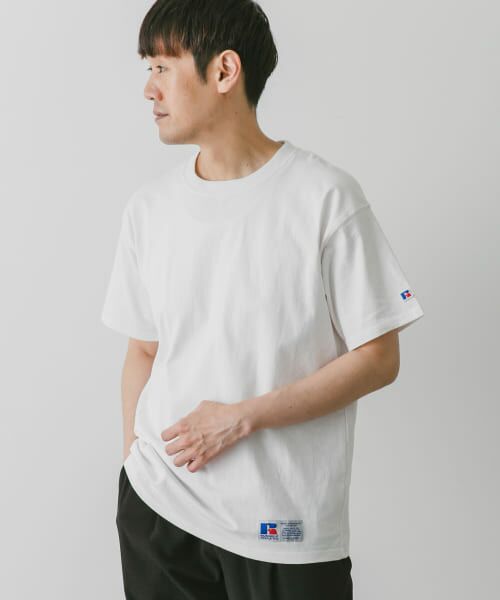 URBAN RESEARCH DOORS / アーバンリサーチ ドアーズ Tシャツ | 『別注』RUSSELL ATHLETIC×DOORS　USA Cotton Basic Tee | 詳細2
