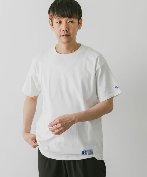 URBAN RESEARCH DOORS / アーバンリサーチ ドアーズ Tシャツ | 『別注』RUSSELL ATHLETIC×DOORS　USA Cotton Basic Tee | 詳細4