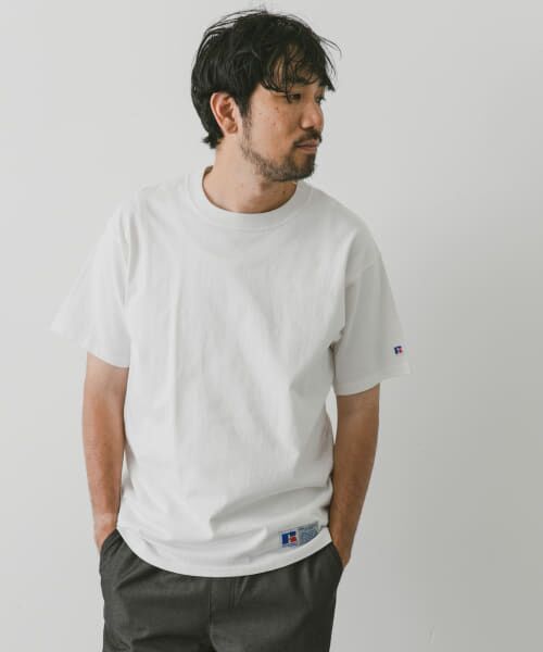 URBAN RESEARCH DOORS / アーバンリサーチ ドアーズ Tシャツ | 『別注』RUSSELL ATHLETIC×DOORS　USA Cotton Basic Tee | 詳細7