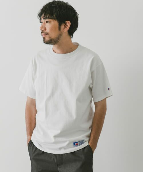 URBAN RESEARCH DOORS / アーバンリサーチ ドアーズ Tシャツ | 『別注』RUSSELL ATHLETIC×DOORS　USA Cotton Basic Tee | 詳細8