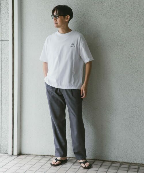 URBAN RESEARCH DOORS / アーバンリサーチ ドアーズ Tシャツ | URD Embroidery T-SHIRTS | 詳細5