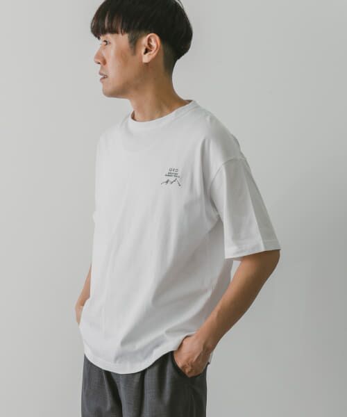 URBAN RESEARCH DOORS / アーバンリサーチ ドアーズ Tシャツ | URD Embroidery T-SHIRTS | 詳細6