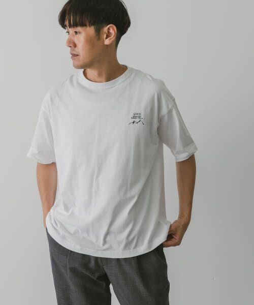 URBAN RESEARCH DOORS / アーバンリサーチ ドアーズ Tシャツ | URD Embroidery T-SHIRTS | 詳細7