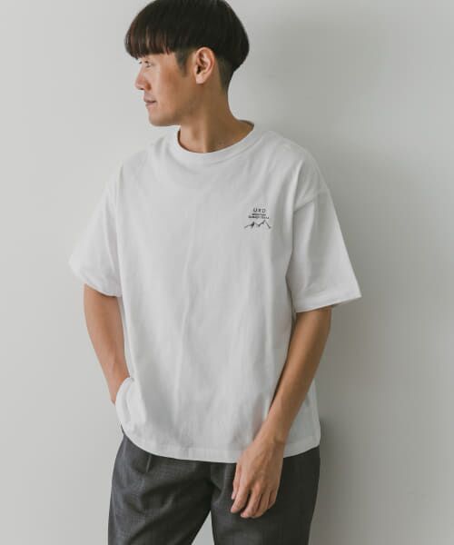 URBAN RESEARCH DOORS / アーバンリサーチ ドアーズ Tシャツ | URD Embroidery T-SHIRTS | 詳細8