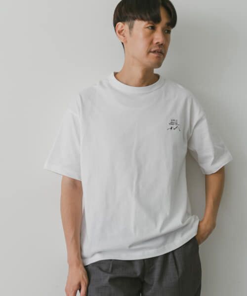 URBAN RESEARCH DOORS / アーバンリサーチ ドアーズ Tシャツ | URD Embroidery T-SHIRTS | 詳細9