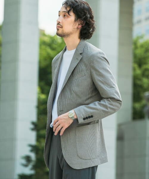 URBAN RESEARCH DOORS / アーバンリサーチ ドアーズ その他アウター | LIFE STYLE TAILOR　ブラッシュドツイルジャケット | 詳細3