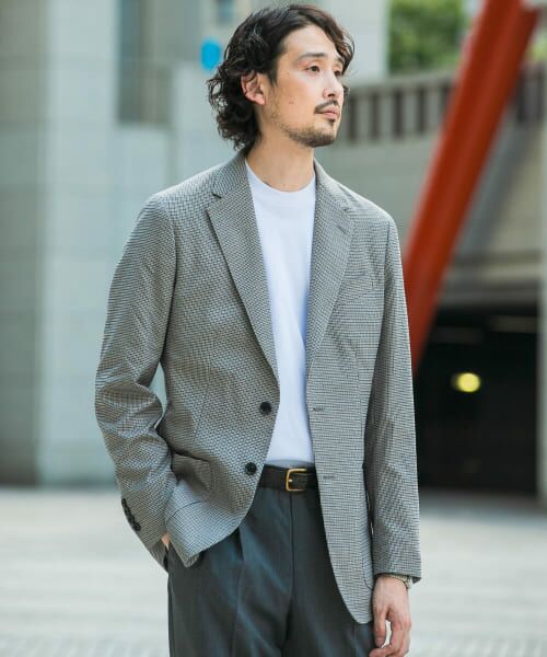 URBAN RESEARCH DOORS / アーバンリサーチ ドアーズ その他アウター | LIFE STYLE TAILOR　ブラッシュドツイルジャケット | 詳細4