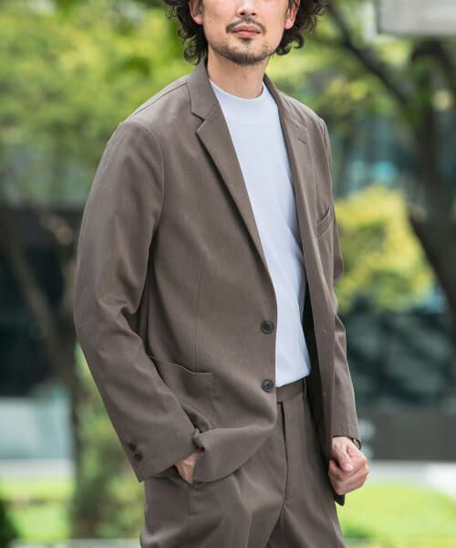 URBAN RESEARCH DOORS / アーバンリサーチ ドアーズ その他アウター | 『イージーケア/ウォッシャブル』LIFE STYLE TAILOR　カルゼコンフォータブルジャケット | 詳細1