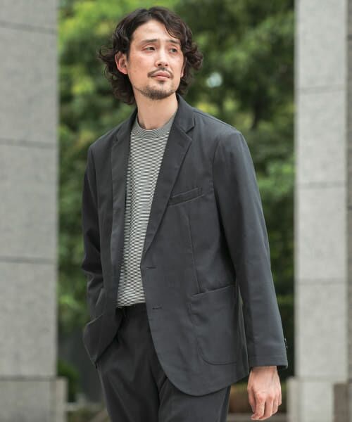 URBAN RESEARCH DOORS / アーバンリサーチ ドアーズ その他アウター | 『イージーケア/ウォッシャブル』LIFE STYLE TAILOR　カルゼコンフォータブルジャケット | 詳細19