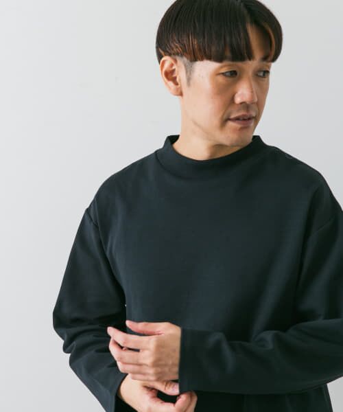 URBAN RESEARCH DOORS / アーバンリサーチ ドアーズ Tシャツ | 『安井達郎×DOORS』モックネックロングスリーブTシャツ | 詳細10