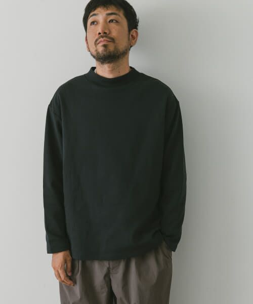 URBAN RESEARCH DOORS / アーバンリサーチ ドアーズ Tシャツ | 『安井達郎×DOORS』モックネックロングスリーブTシャツ | 詳細15