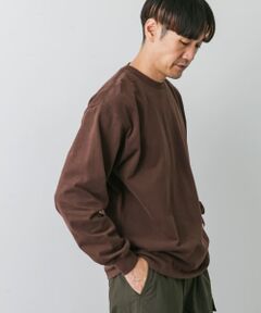 スウェード起毛天竺 ロングTシャツ