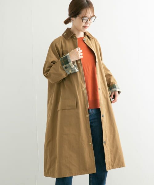 別注』Barbour×DOORS 20th SPEYLONG （ステンカラーコート）｜URBAN