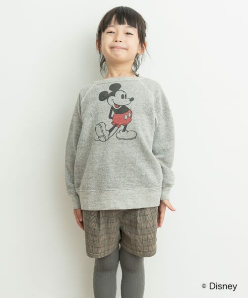 DENIM DUNGAREE　ビンテージウラケMICKEYスウェット(KIDS)Ω